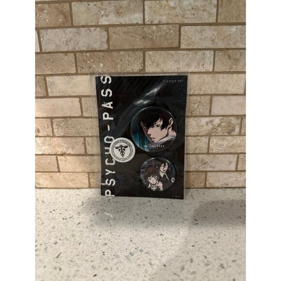 psycho-pass Psychopath Set Materials Collectible, Can Badge Set Only - Picture 1 of 2